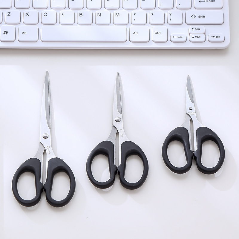 Stainless steel scissors Home tailoring scissors Kitchen office student cutting paper large tailoring scissors Cutting small scissors