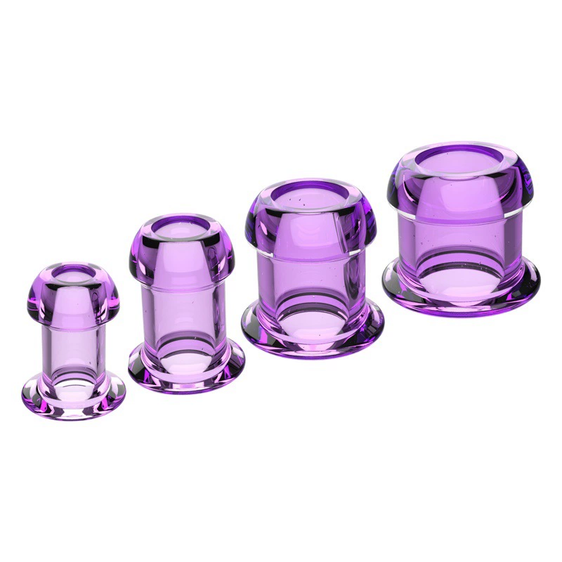 Прозрачная полая Анальная пробка Orissi Snoop с крышкой Анальный расширитель хризантемы Исходящая задняя Анальная пробка Защита от утечки