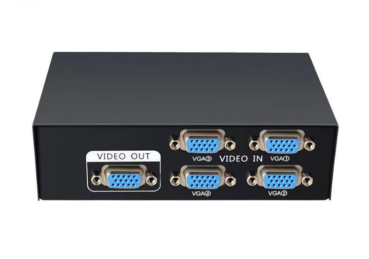 深圳厂家批发四口VGA高清视频切换器