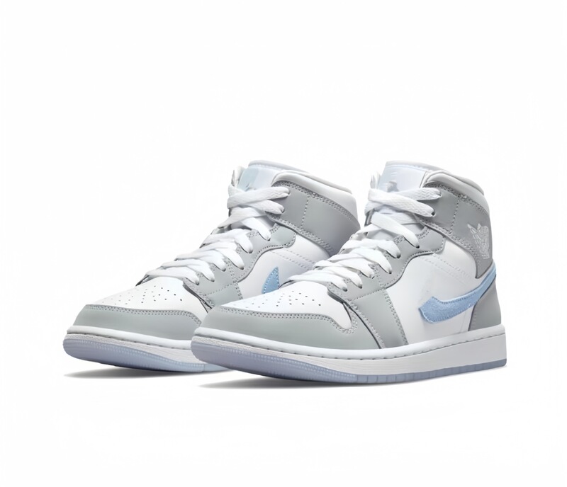 莆田靴ピュアオリジナル AJ1 ミッドトップレディースシューズハイバージョンジョー 1 バスケットボールシューズバレンタインデーアッシュアイスブルーメンズシューズバーブモデル|undefined