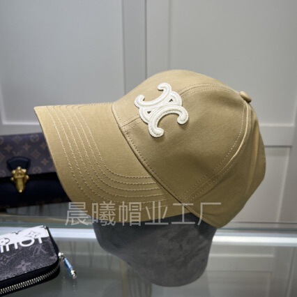 Ce Arc De Triomphe Baseball Cap New Style Four-Season Anti-Uv Peaked Cap 3D Embroidery Sun Protection Couple Hat