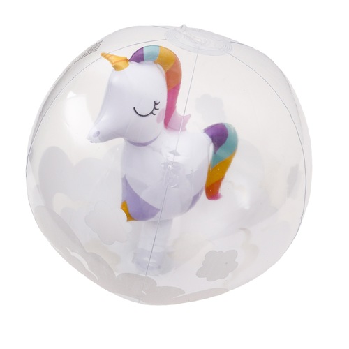 Wholesale unicorn sand balls, water early education inflatable toys, flamingo swimming beginner training balls