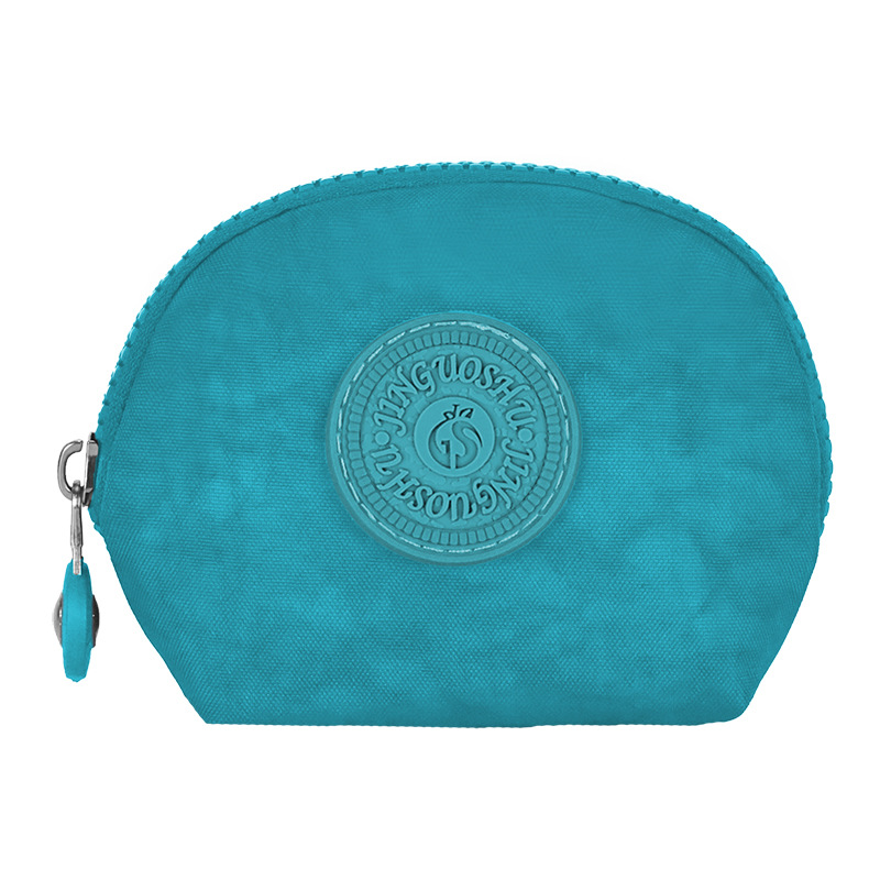 Monedero Mini de Mano para Mujer de Nylon con Cremallera para Uso Diario