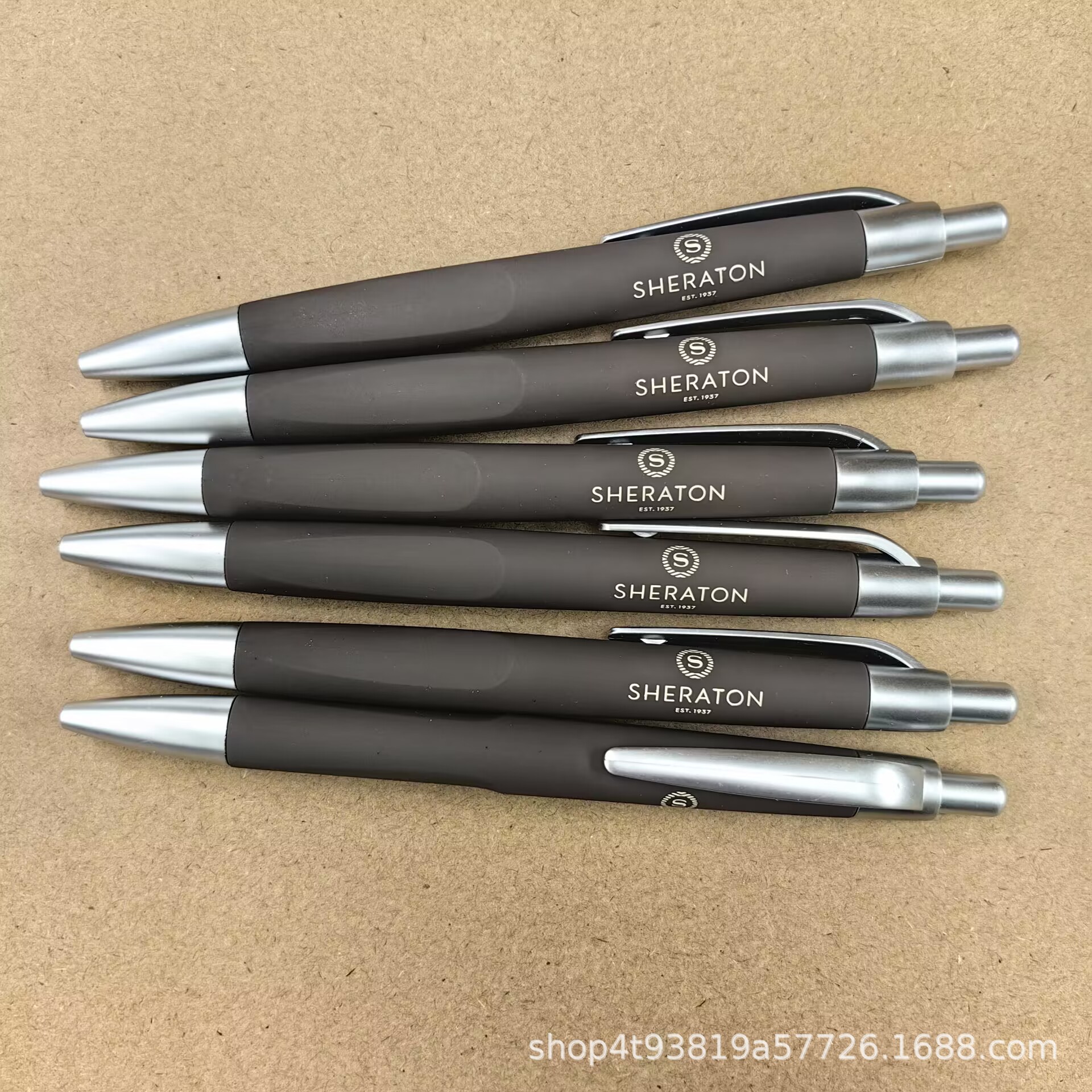 Sheraton Hotel bolígrafo pulverizador logotipo bolígrafo publicitario bolígrafo de reunión bolígrafo de bala de negocios