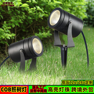 According to the tree lamp insertion lamp outdoor waterproof projection lamp farm landscape foreign trade park projection courtyard mud shooting tree lamp