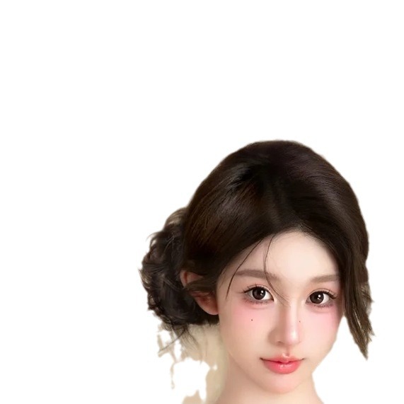 Connie Fake Hair Bun with Dragon Beard for Natural and Fluffy Look - Cute Girl's Hair Accessory