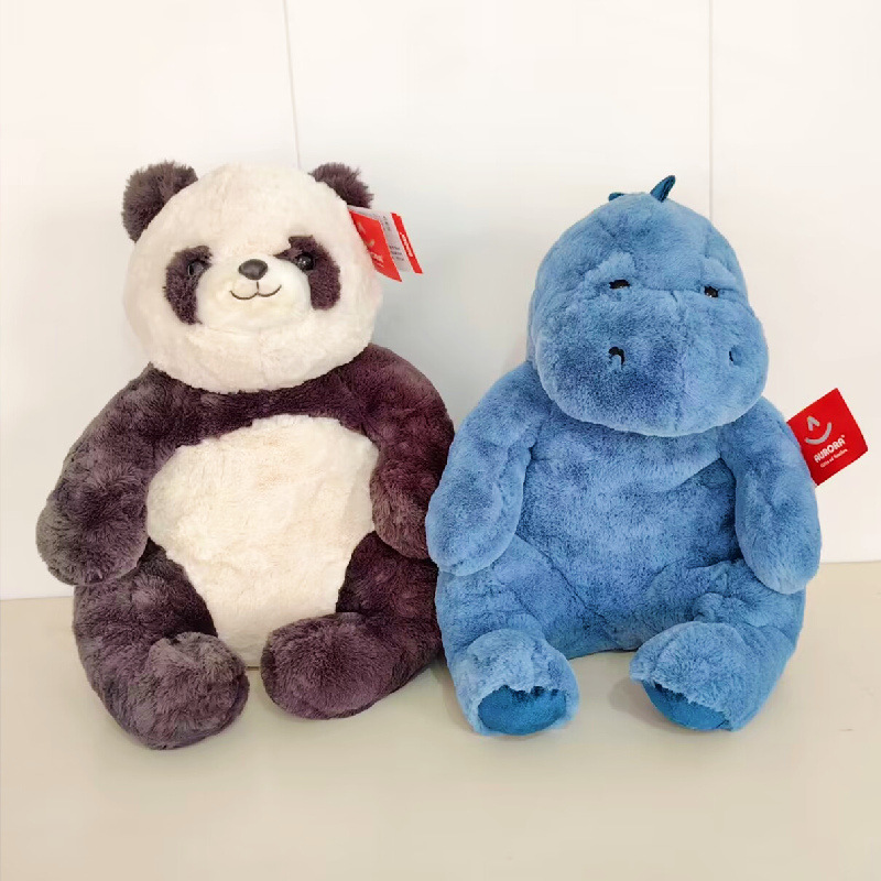 Lindo animal Panda dinosaurio muñeca de peluche de juguete almohada para dormir muñeca grande abrazo muñeca de oso al por mayor