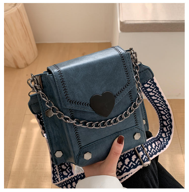 Yağlı ciltler için vintage tarzı küçük çanta, çift katmanlı büyük kapasiteli telefon çantası, bozuk para cüzdanı, modaya uygun çok yönlü sınır ötesi küçük çanta, çapraz çanta.