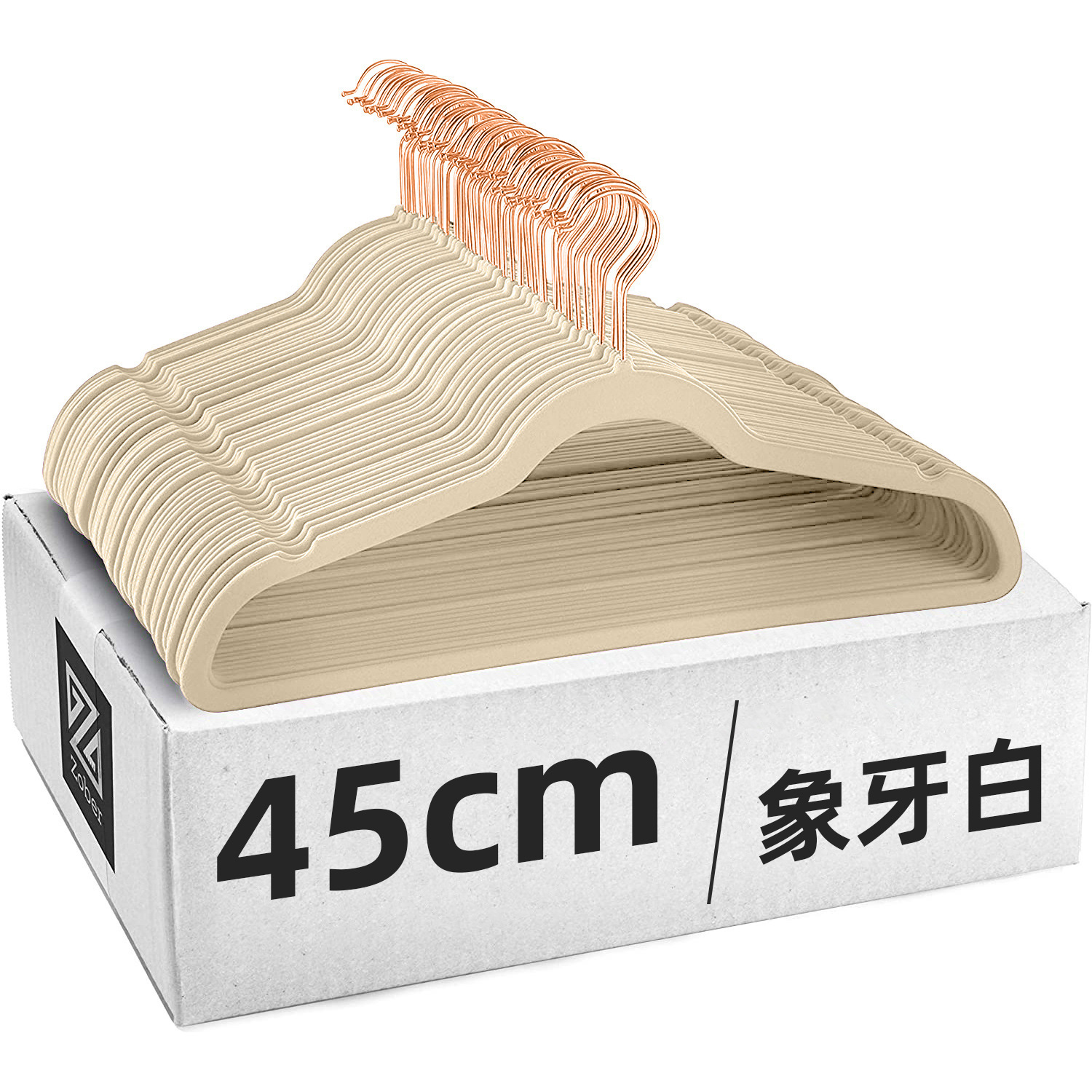 45cm 아이보리화이트_로즈골드 후크