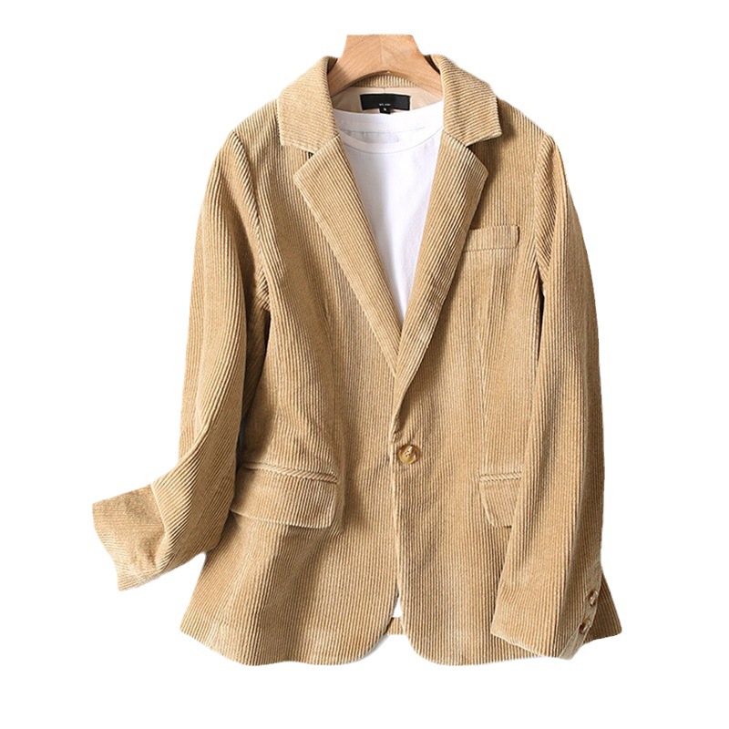 【vintage】Corduroy bi-color coat Vintage Oakbrook Sportswear Men's Coat Corduroy 40 42 Lined