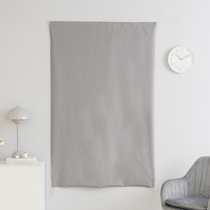 Sunshade - gray 0 light transmission (adhesive version comes with velcro)