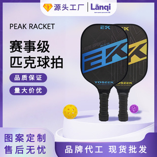 Pickleball Racket Fiberglass Professional Grade Competition Grade Combination Set Outdoor Sports Pickleball Racket