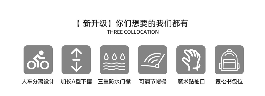 【正雨】雨衣加宽成人外穿加长全身防暴雨电动车雨披骑行徒步雨衣