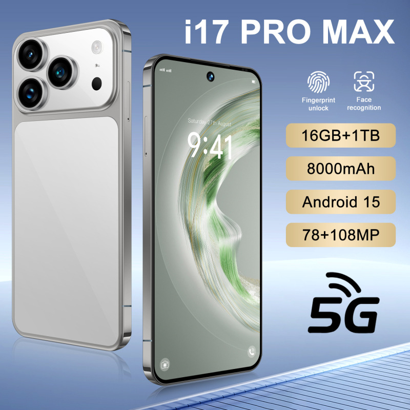 New Cross-Border Smartphone I17Promax with Large Storage Battery Android Smart Phone Source Factory Wholesale New Cross-Border Smartphone I17Promax with Large Storage Battery Android Smart Phone Source Factory Wholesale