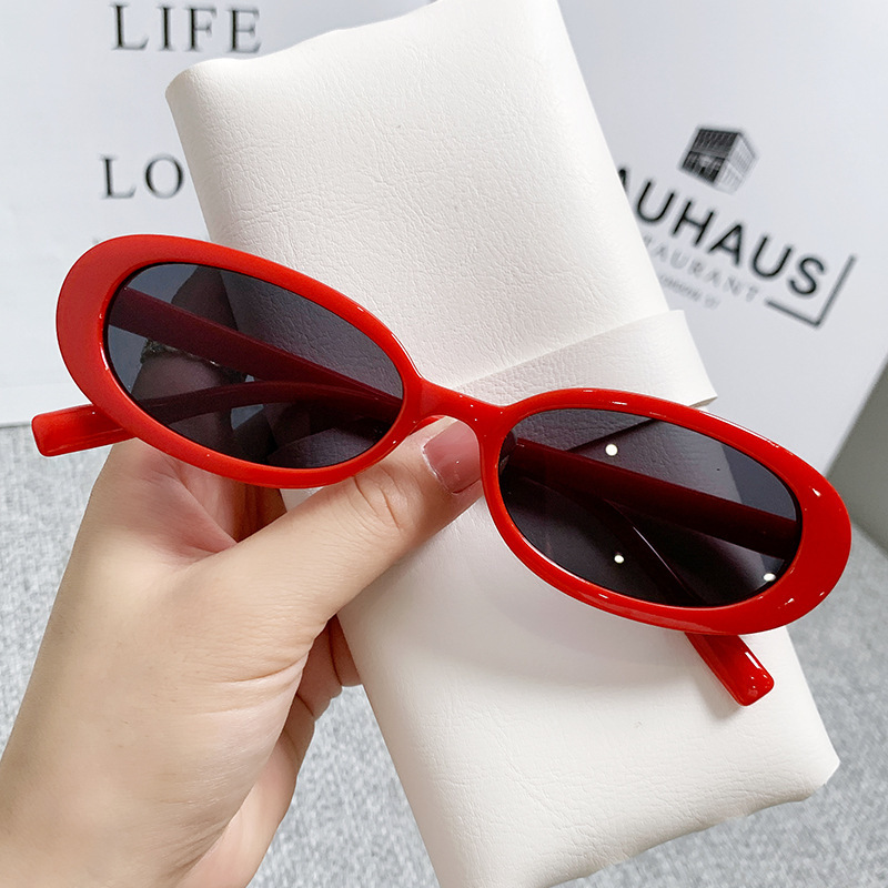 Gafas de Sol de Ojo de Gato de PC Protección UV385 para Viajes