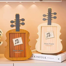 厂家直销混批7寸小提琴相框创意儿童相架宝宝学生摆台批发影楼