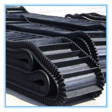 橡胶尼龙输送带批发耐磨耐高温矿用工业运输输送带裙边橡胶输送带