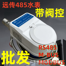 智能远程水表定制RS485远传阀门控制T188通讯电子阀控直读液晶