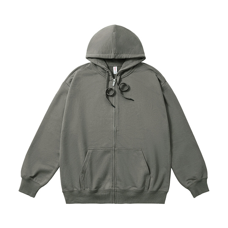 2025 新 330 グラムビッグバージョン CVC テリージッパートレーナーパーカー男性グループ服広告シャツ衣類のカスタマイズ|undefined