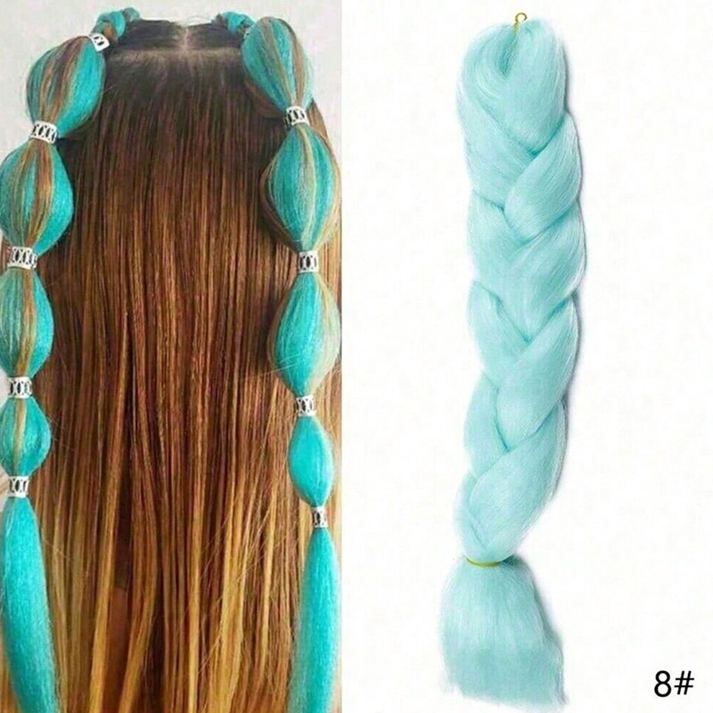 Peruca de trenza africana mujer color trenza artefacto de alta temperatura seda de trenza cabello cabello cab