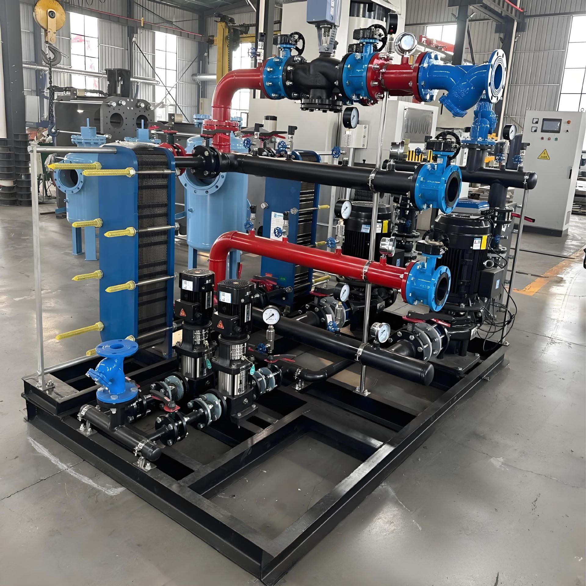 智能板式换热机组 无人值守全自动换热站 板式换热器 PCW换热机组