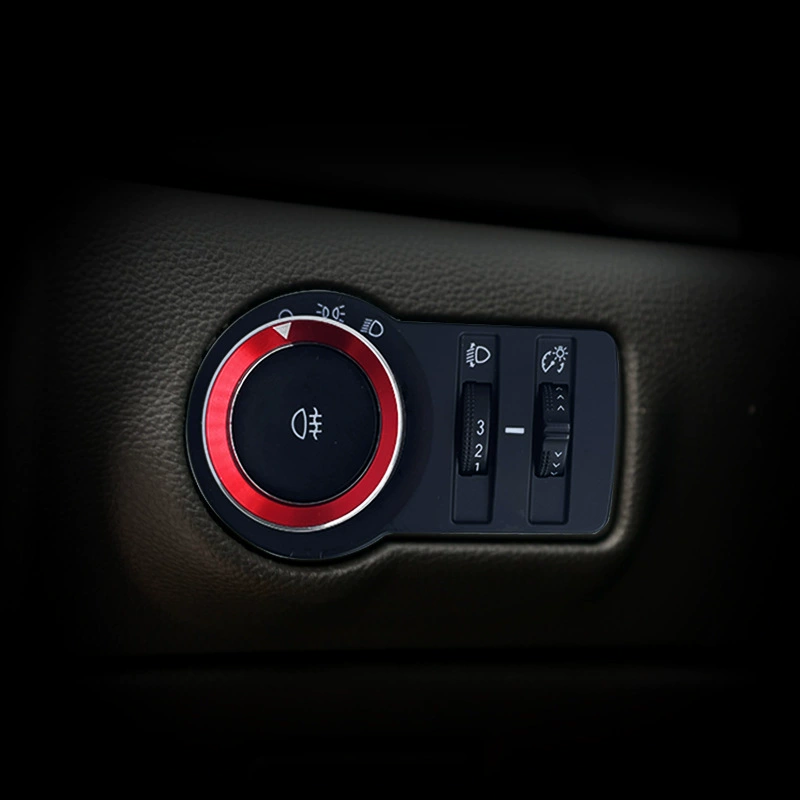 Подходит для Opel ручка переключателя фар декоративное кольцо Защитная крышка модификация интерьера украшения аксессуары