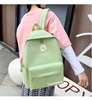Backpack, capacious shoulder bag, Korean style, suitable for teen, for students, for secondary school, 2020 years