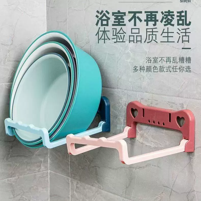 Многослойная настенная полка для умывальника без сверления, полка для умывальника от фабрики Yiwu Products, для балкона, кухни, ванной комнаты