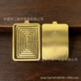 西藏手绘双面佛牌嘎乌盒