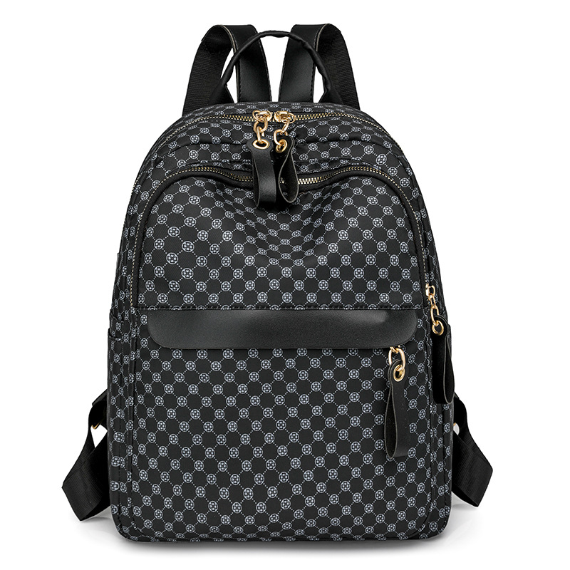 2024 otoño nuevo estilo casual señoras PU mochila moda retro de gran capacidad para viajes al aire libre mochila mochila escolar marea