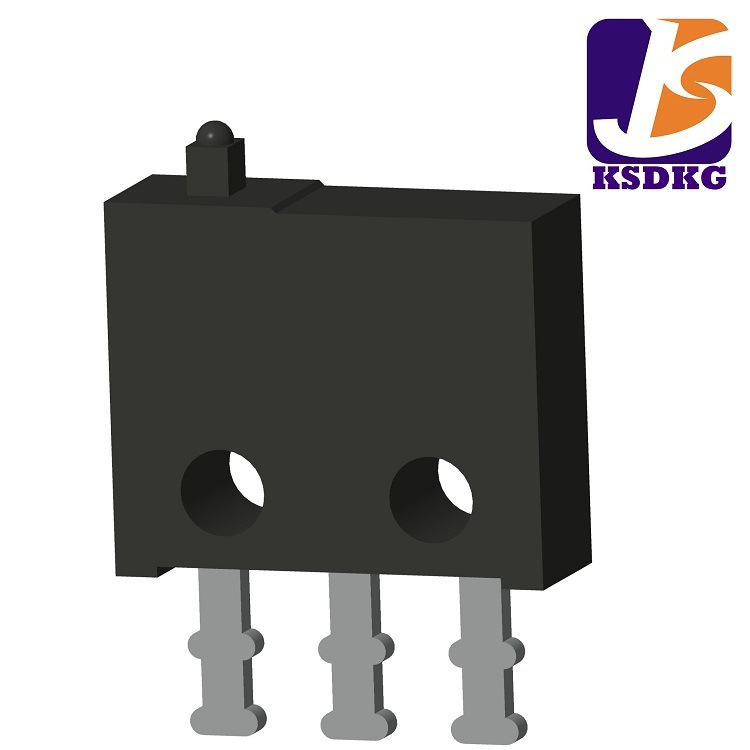 塑胶3脚复位开关行程5.6  常开检测复位开关 常闭检测开关3脚