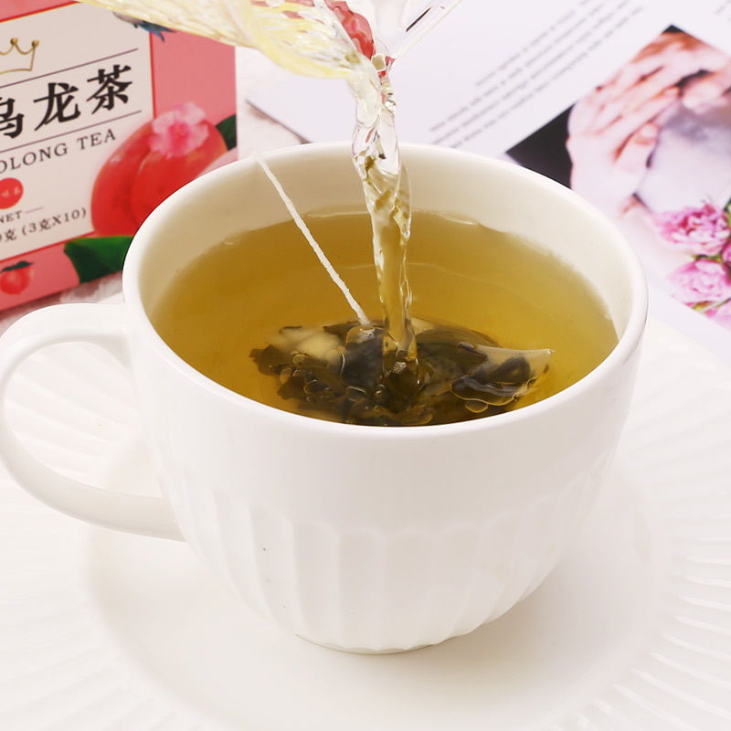 蜜桃烏龍茶調味紅茶三角包蜜桃烏龍茶養生花果組合代用茶茶包盒裝