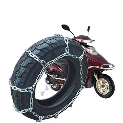 Scooters, 3.00-10 Tire Iron Chain Device — Tire snow chain
