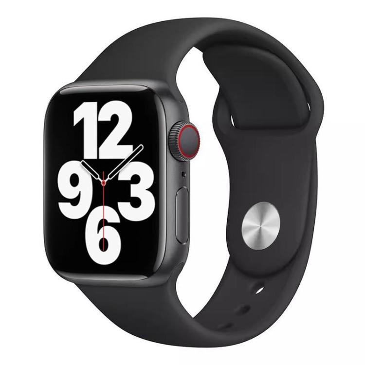 xDfind correa deportiva de silicona de color sólido para Apple Watch 42mm / 41mm / 40mm / 38mm / App