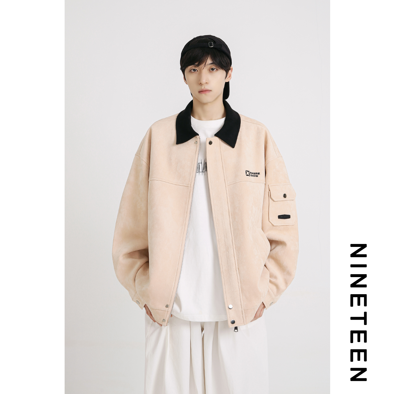 Spring velvet retro Japanese jacket for men and women