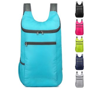 Cross-Border 2024 New Folding Large-Capacity Portable Fitness Outdoor Sports Travel Leisure School Backpack