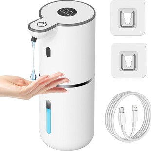 泡沫出液电动皂液器_1688夏季热销智能感应款