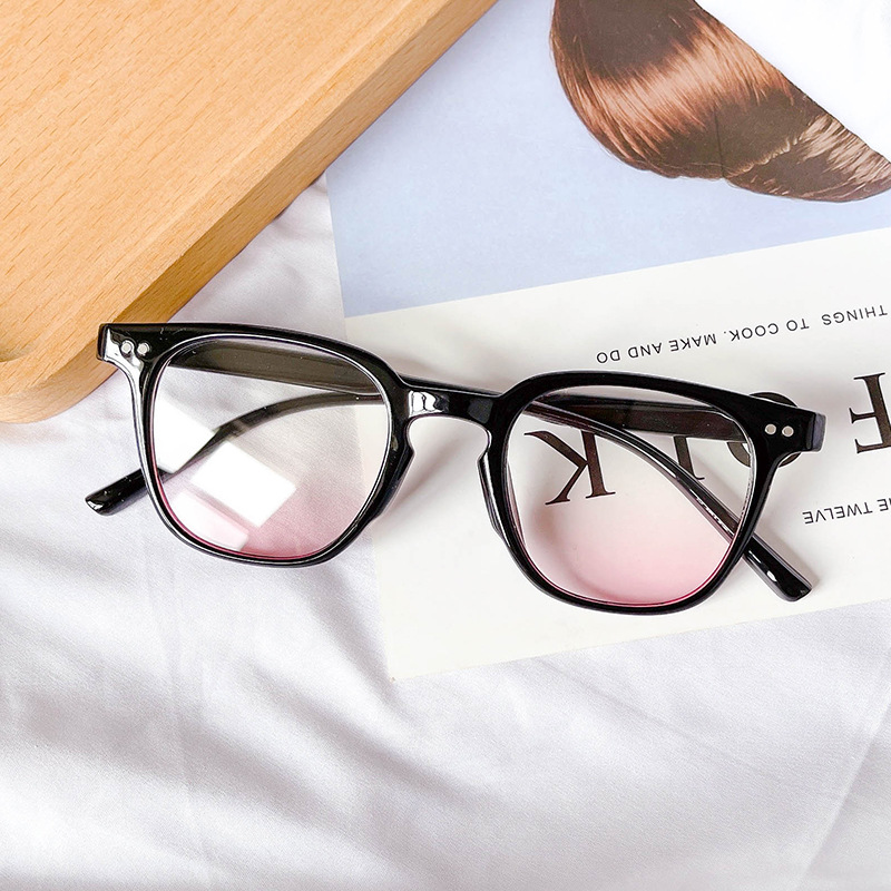 腮紅眼鏡合集韓版網紅同款眼鏡框 ins可配近視素顏復古平光鏡潮