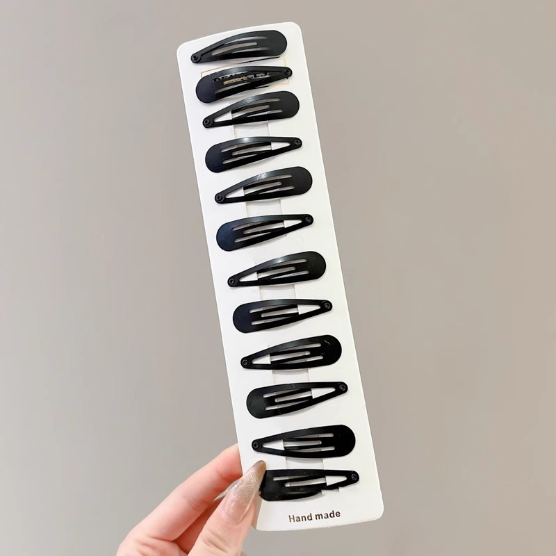 Clips de cabello esmerilado de color, clips de cabello lateral de las mujeres, toque de cabeza posterior, clip de cabello rotos, clip de cabello rojo en línea 2025, nuevo