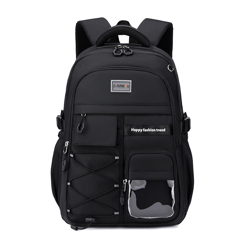 2025 nuevos estudiantes de primaria de secundaria masculinos para reducir la carga de la mochila de escolares de estudiantes de secundaria de niñas de secundaria de gran capacidad para hombres ultraligeros