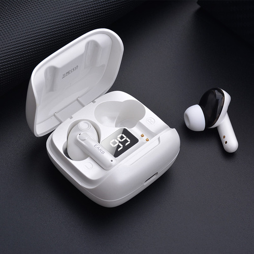 True dual dynamic bass digital display stereo wireless TWS Bluetooth headset 5.3 charging compartment in-ear binaural