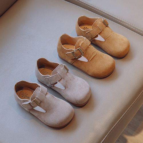 Children's Leather Shoes  Spring New Girl's Princess Shoes Pig Skin Little Perfume Style Fashion Single Shoes Children's Cross-border
