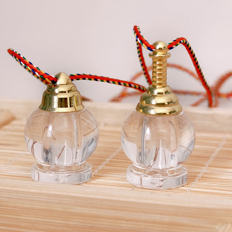 Edge Transparent Shari Tata Shari Pendant Hollow Bottle Small Bottle Safety Pendant Openable Waterproof Bottle