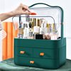 Rush Cosmetics storage box dormitory desktop dustproof household Finishing Box Light extravagance dresser Skin care products Shelf