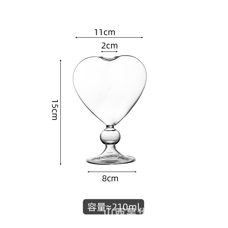 Copa de cóctel borosilicato Navidad sola caja ELK taza alta color valor bar red vino creativo