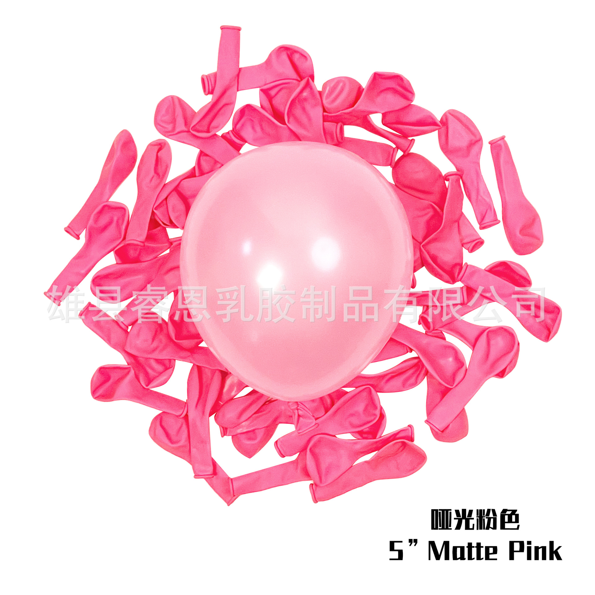 Globo mate de 5 pulgadas de 10 pulgadas de 12 pulgadas de 18 pulgadas decoración de la fiesta de cumpleaños diseño de la sala de bodas globo redondo de látex