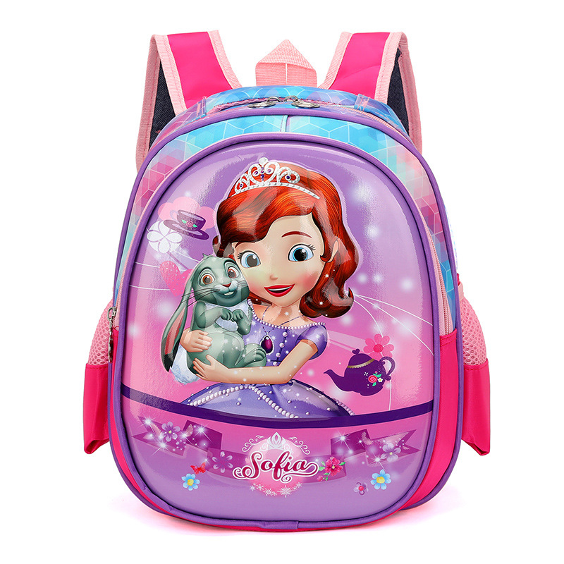 Mochila escolar de gran capacidad con diseño de unicornio para niños y niñas, mochila infantil de dibujos animados, que reduce la carga y es expandible