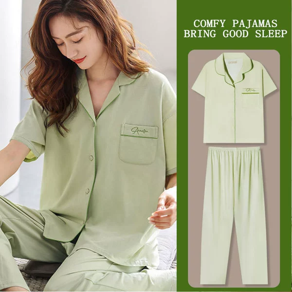 D.M-45 short long matcha green cardigan