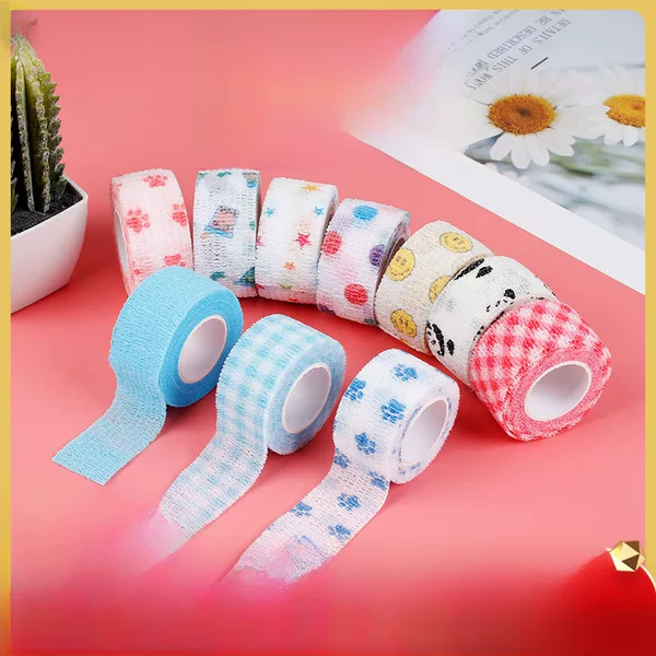 Non-woven Student Finger Protection Tape Bandage Elastic Self-adhesive Bandage Sports Protective Bandage Elastic Self-adhesive Bandage Customization