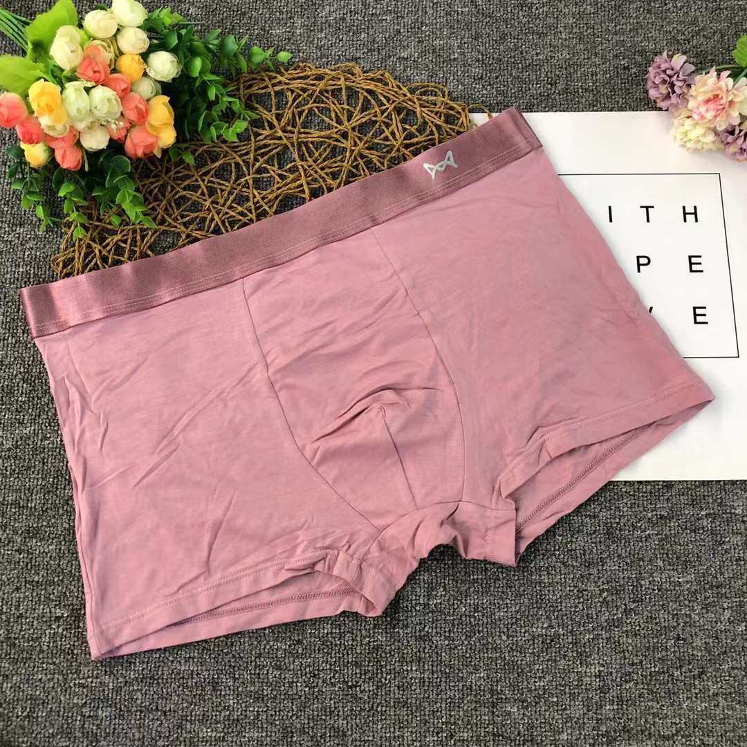 Ropa interior para hombres boxeadores modales Xinjiang boxeadores de algodón pantalones cortos de algodón transpirable delgado de verano para hombres cabeza